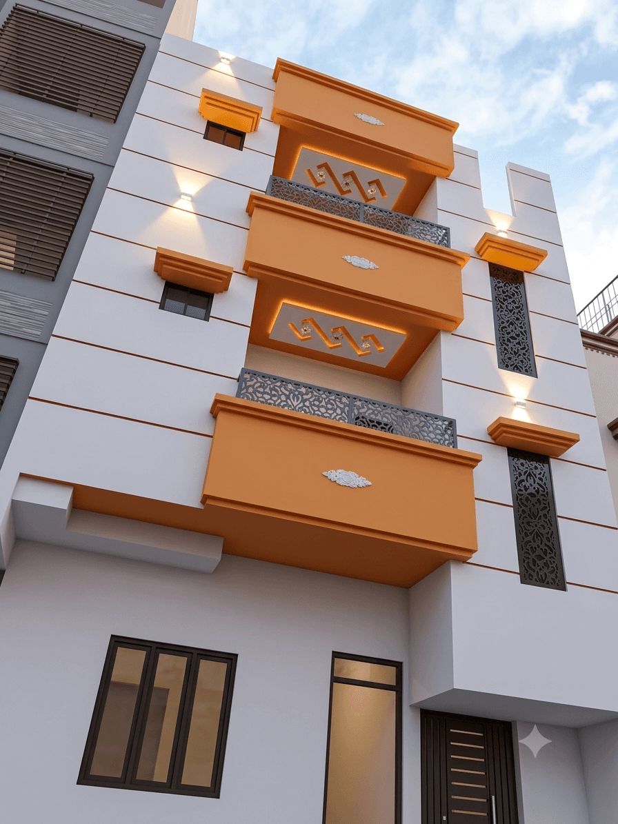 Amber Jaali Contemporary Villa — Samra Construction Karachi
